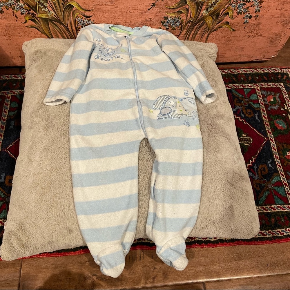 Cute Footie Pajamas for Baby Size 9-12 Months